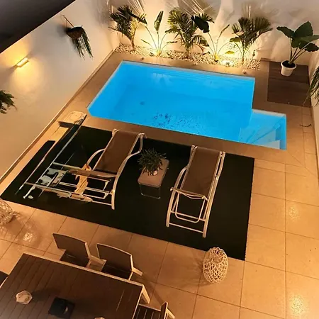 Alma Nomada With Heated Pool & Solarium & Barbacue & Chillout Ideal For Families Коральео