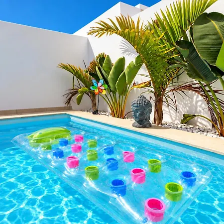 Alma Nomada With Heated Pool & Solarium & Bbq & Chillout Ideal For Families Villa *